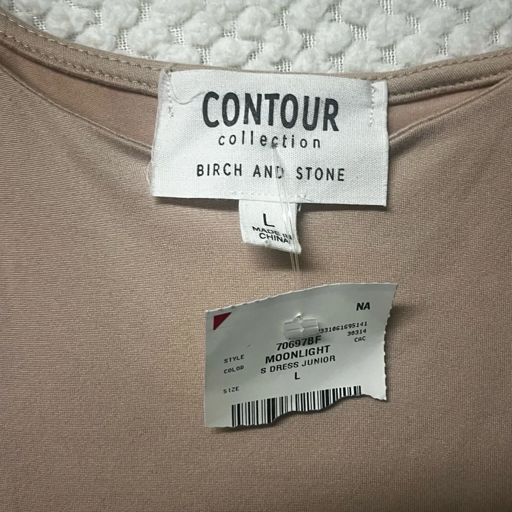 Womens Birch and Stone Contour Collection Tank Dress Bodycon with Pockets Large - Picture 6 of 14